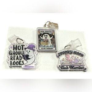 Spooky Halloween Dust Plug Charm Accessories | Set of 3 | USB-C / Type C